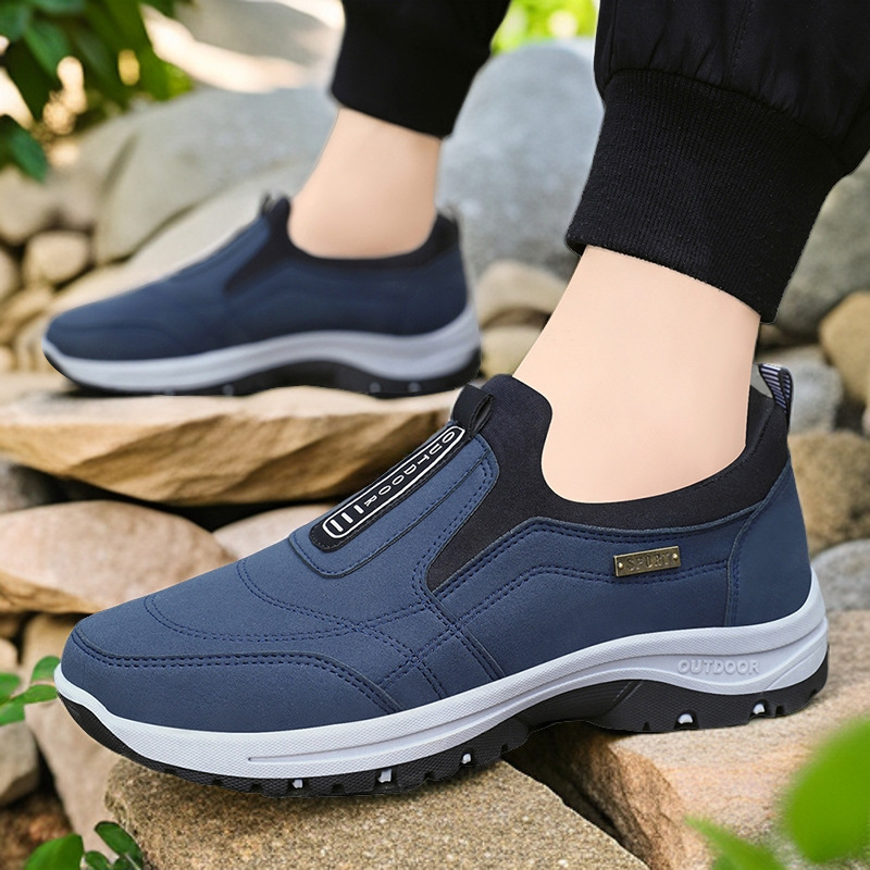 Men's Casual Walking Shoes Fau - Boat Shoe Leather ulasan dan harga
