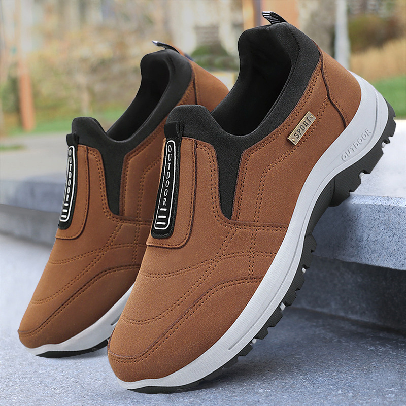 Men's Casual Walking Shoes Fau - Boat Shoe Leather ulasan dan harga
