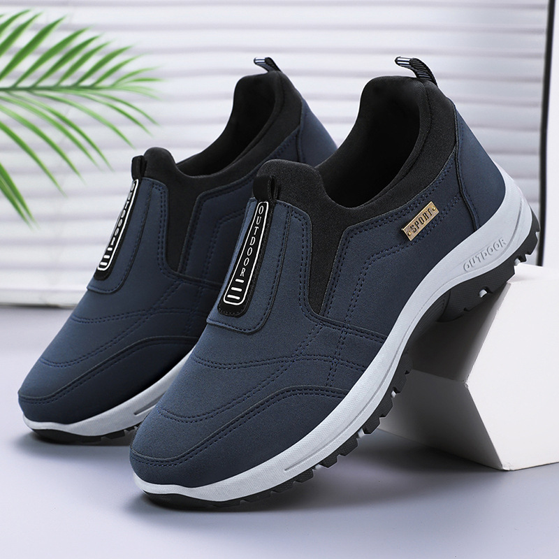 Men's Casual Walking Shoes Fau - Boat Shoe Leather ulasan dan harga