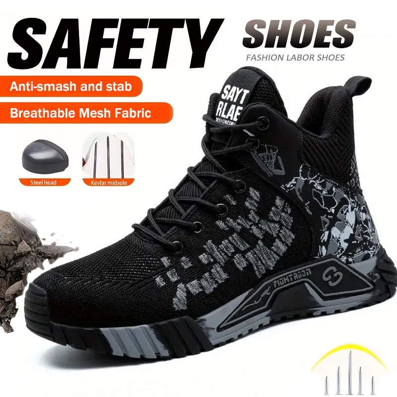 Wear Resistant Durable Steel T - Men'S Shoes Diabetic ulasan dan harga