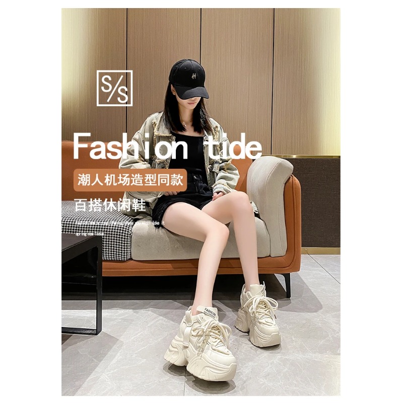 High Platform Chunky Shoes Bre - Men'S Shoes Casual Sneakers ulasan dan harga