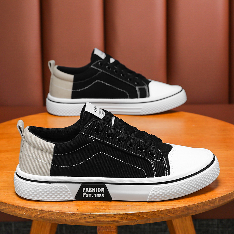 Men Classic Canvas Sneakers, L - Running Shoes Lightweight ulasan dan harga