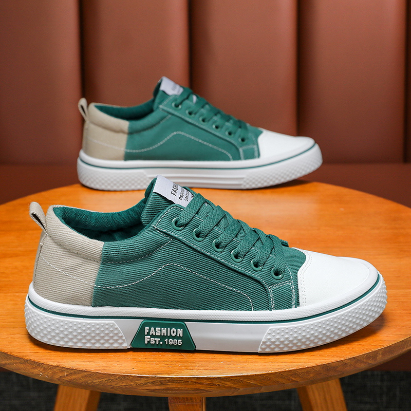 Men Classic Canvas Sneakers, L - Running Shoes Lightweight ulasan dan harga