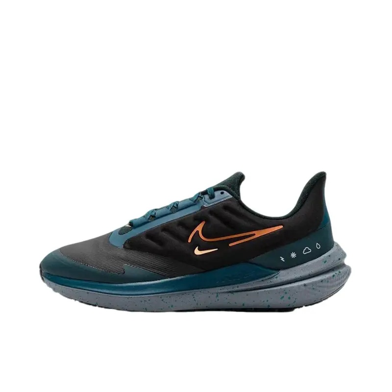 Nike Air Winflo 9 Comfortable  - Men'S Shoes Nike Black ulasan dan harga