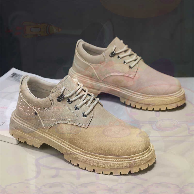 Dark Natural Leather Fashion T - Men Shoes Expensive ulasan dan harga
