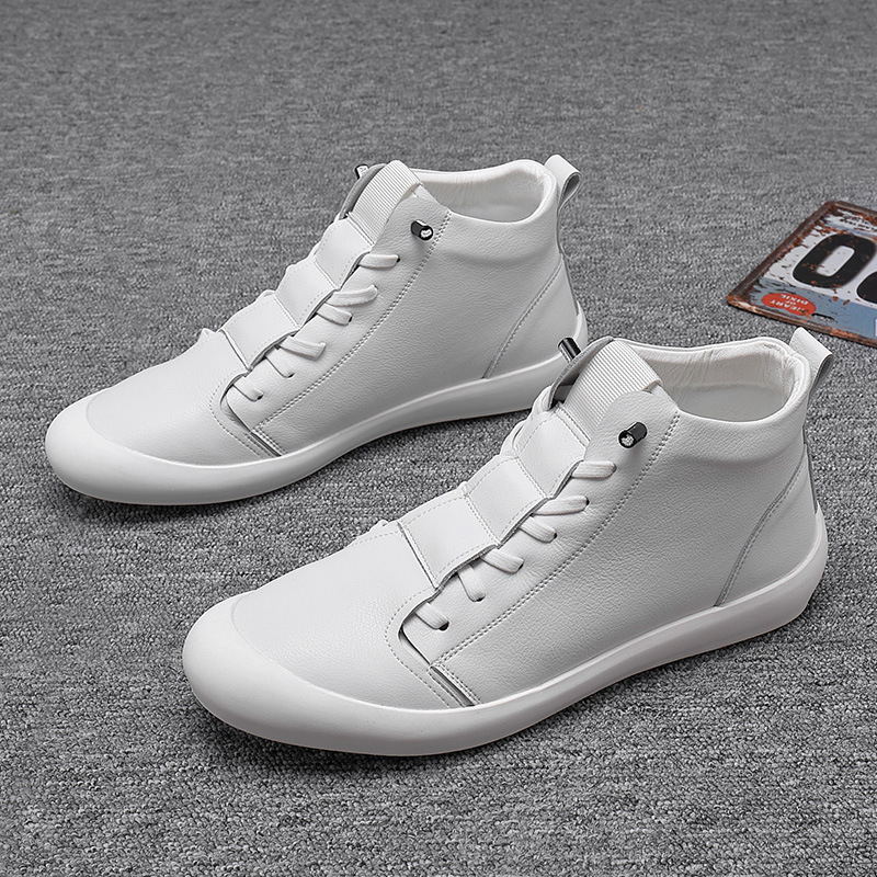 2025 Autumn Men's Genuine Leat - Boat Shoe Leather ulasan dan harga