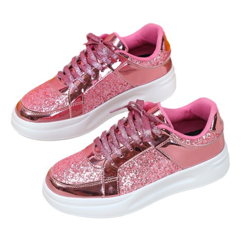 Fashion Sequin Shoes Women Cas - Running Shoes Lightweight ulasan dan harga