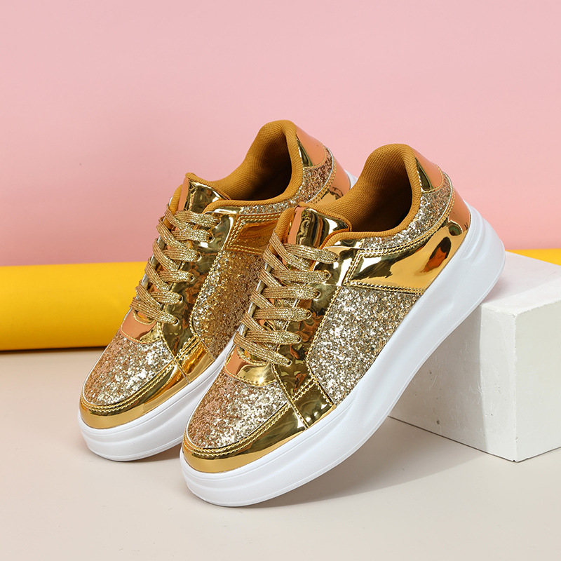Fashion Sequin Shoes Women Cas - Running Shoes Lightweight ulasan dan harga