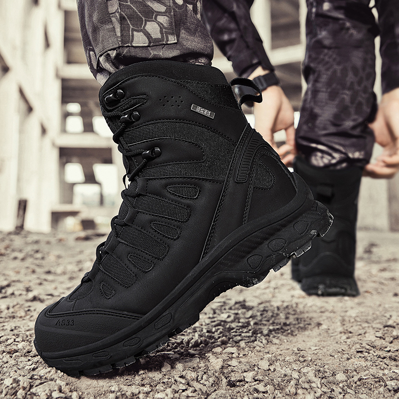 New Men Tactical Boots Militar - Men Shoes Brand ulasan dan harga