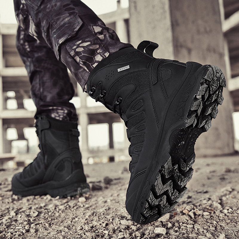 New Men Tactical Boots Militar - Men Shoes Brand ulasan dan harga