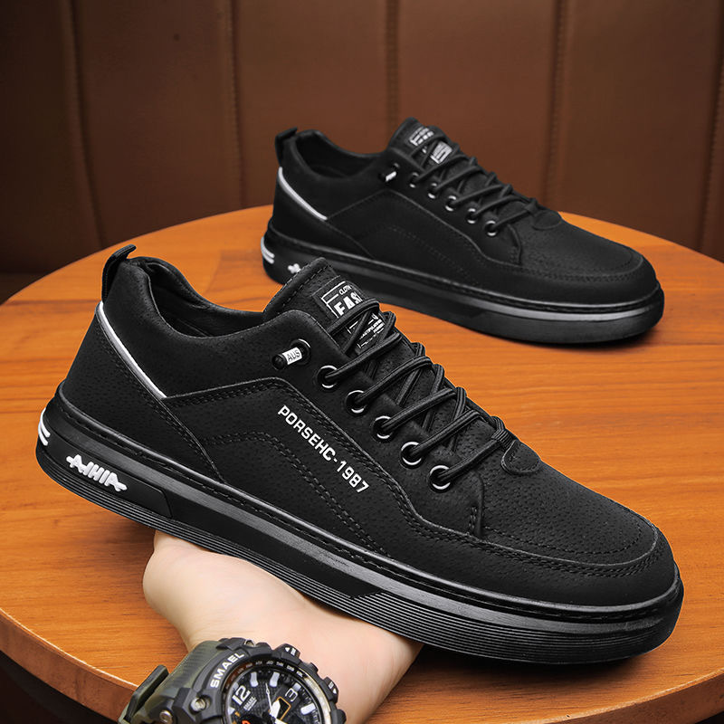 2026 New Mens Soft Leather Whi - Boat Shoe Leather ulasan dan harga