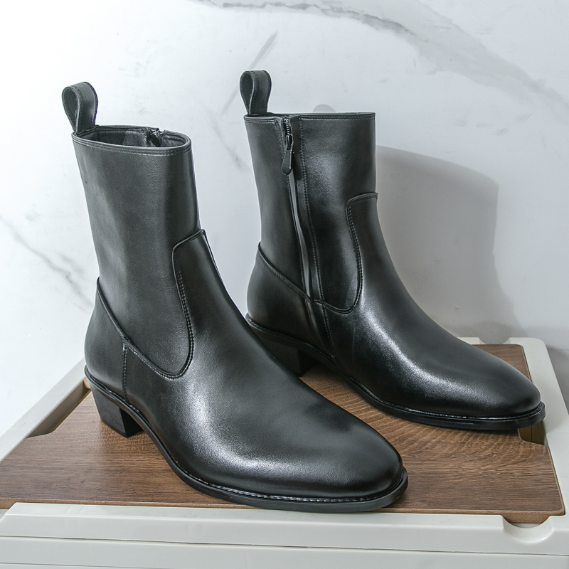 New English Style Chelsea Long - Men Shoes Brand ulasan dan harga