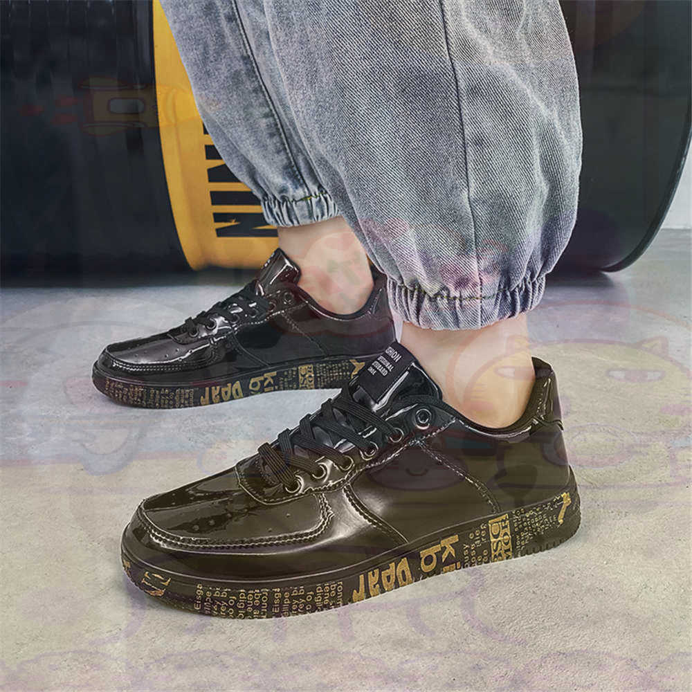 Round Foot Size 45 Sneakers Wh - Men Shoes Expensive ulasan dan harga
