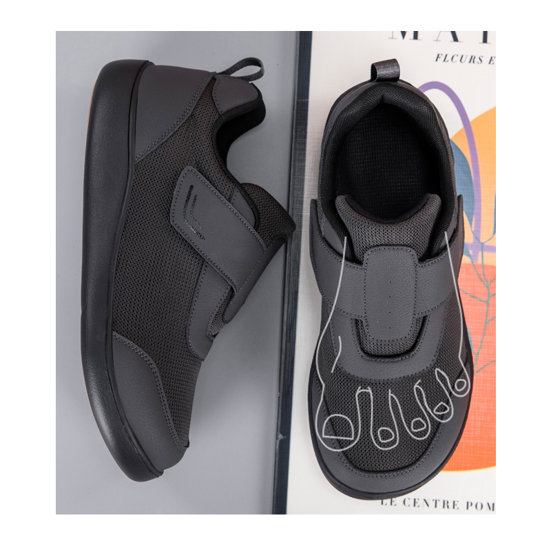 Open Shoes for Elderly Adjusta - Men'S Shoes Diabetic ulasan dan harga
